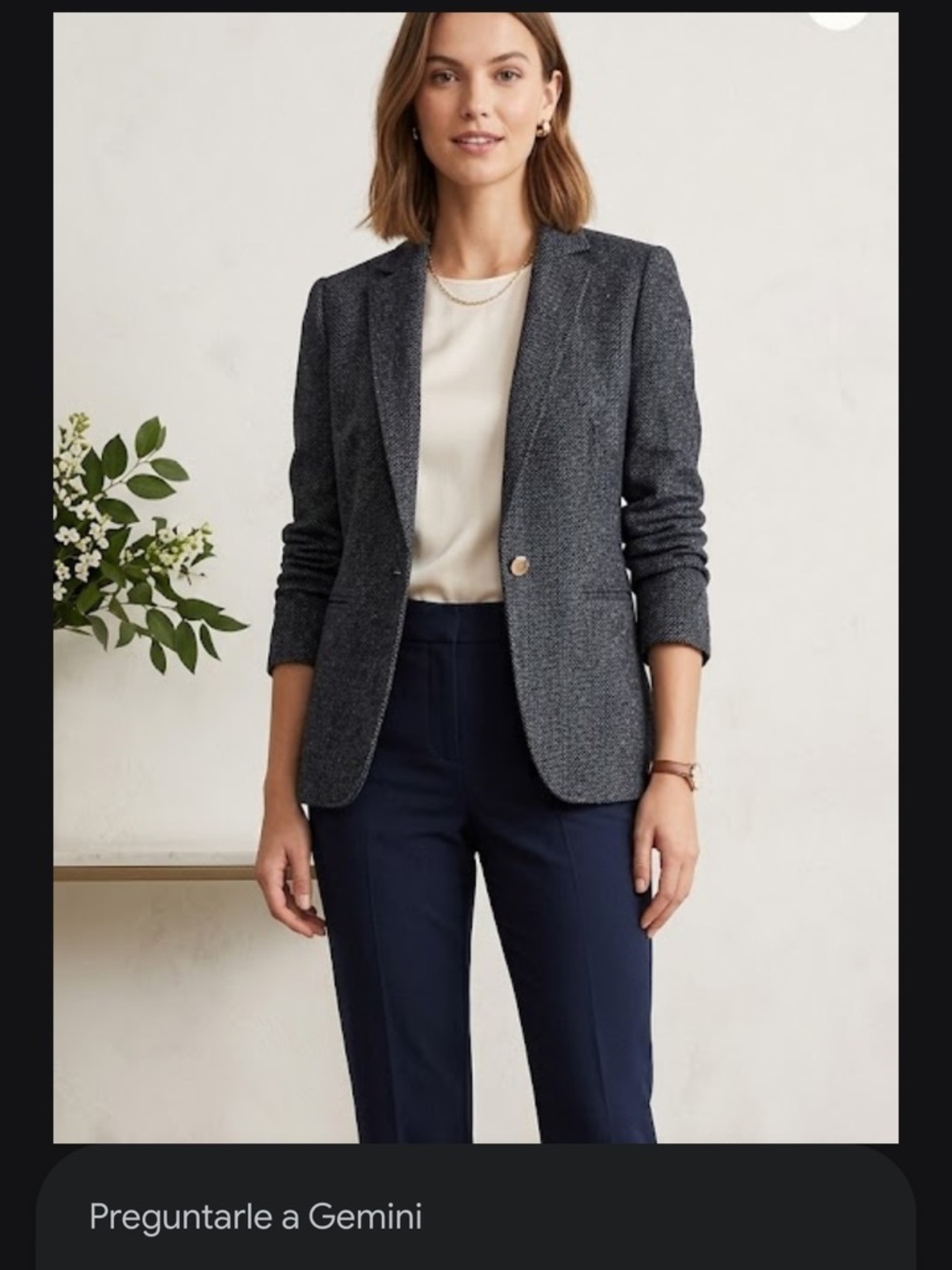 Ann Taylor Charcoal Blazer